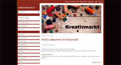 Desktop Screenshot of kreativmarkt.ch